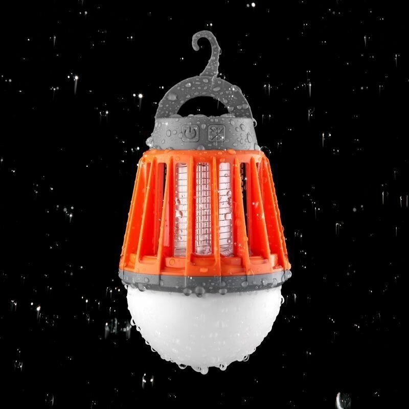 Лампа антимоскитная Rexant р.д.:10м оранжевый/белый - фото №4