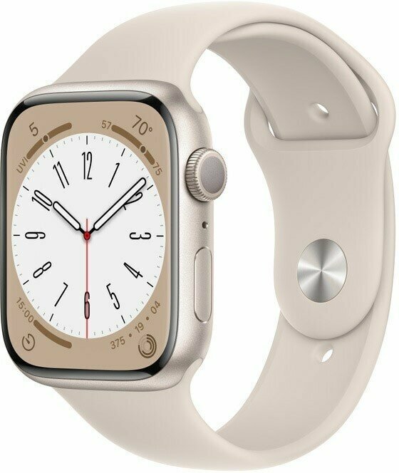 Умные часы Apple Watch SE2, 44 мм, M/L, Midnight Aluminium - фото №17