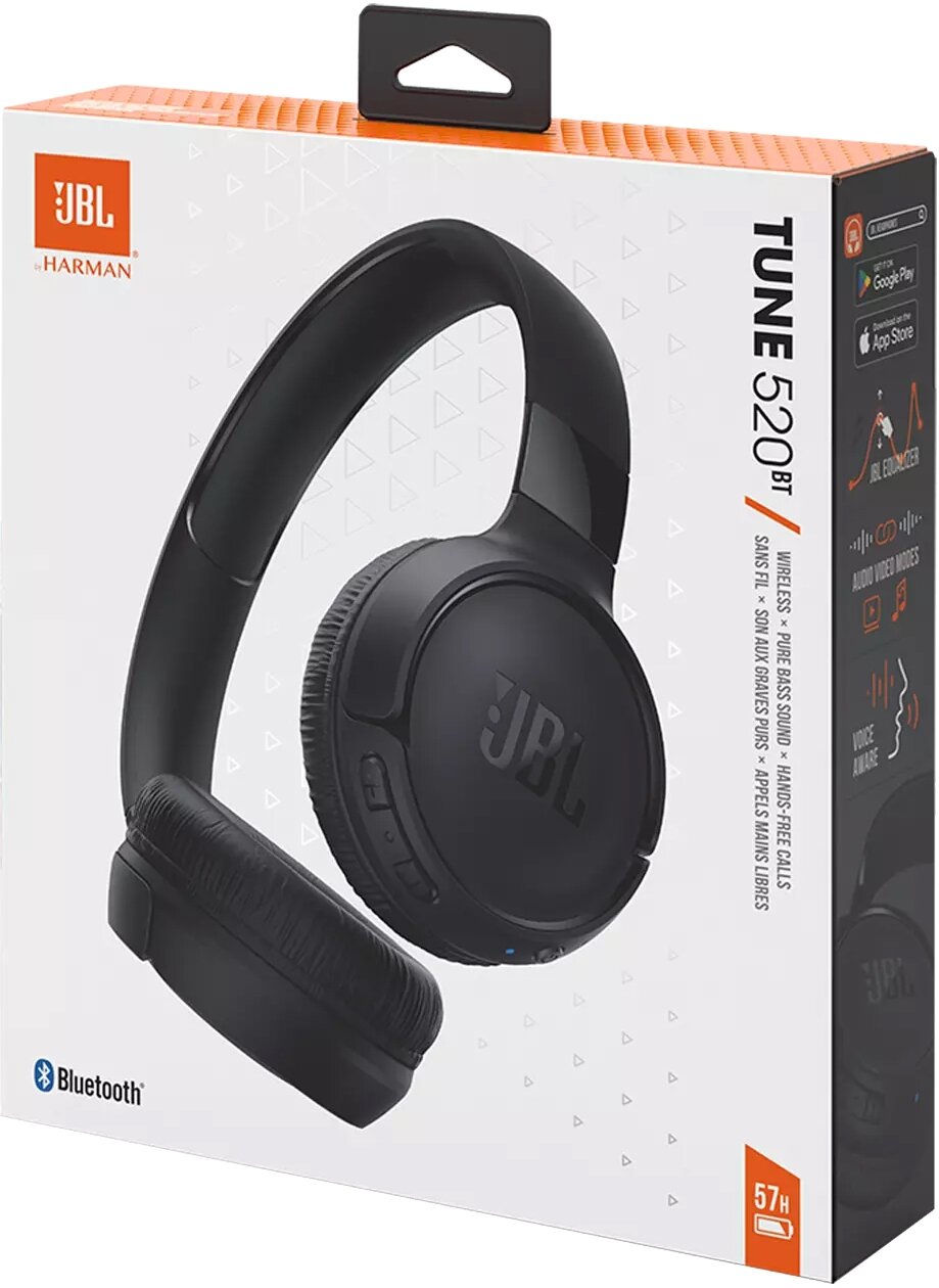 Наушники JBL Tune 520BT, purple - фото №9