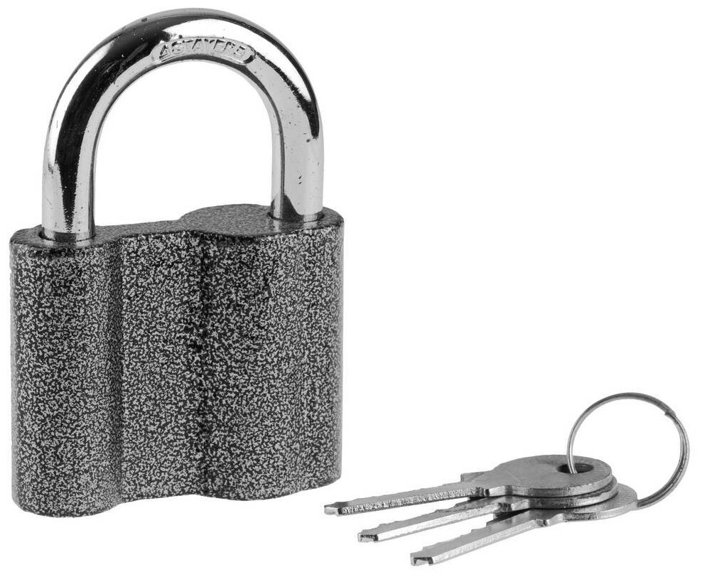 Навесной замок STAYER 60 мм (37145-60)