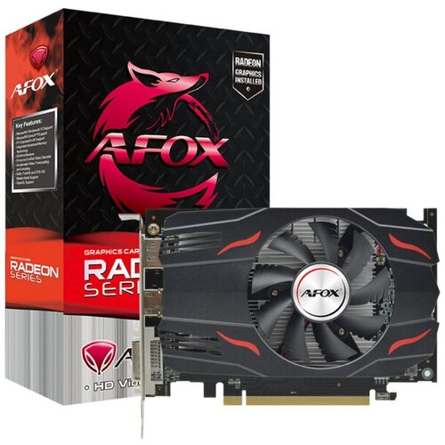 видеокарта afox radeon rx 550 4gb afrx550 4096d5h4 retail Видеокарта Afox AMD RX 550 4096 6000 128 RTL [AFRX550-2048D5H4-V6]