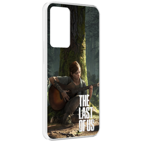 Чехол MyPads The Last of Us Part II для OPPO Reno 8 Lite задняя-панель-накладка-бампер