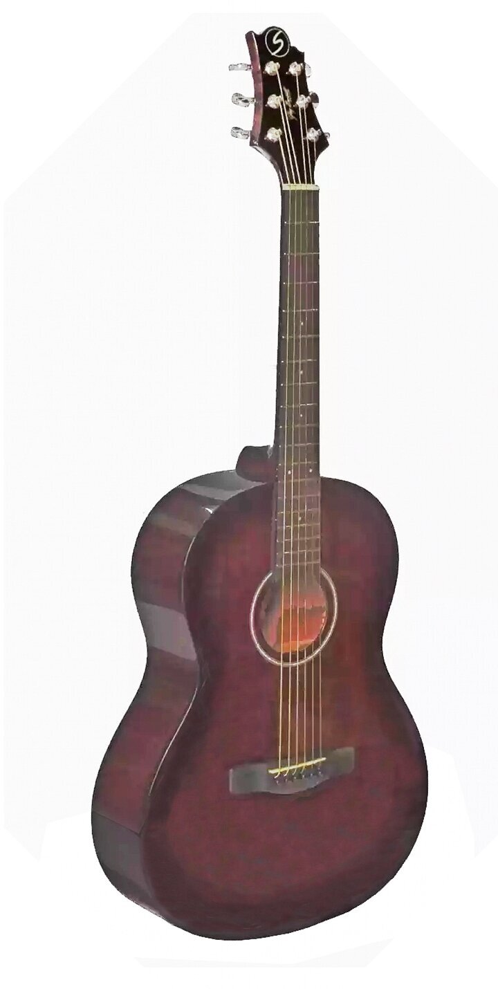 GregBennett ST91/BS Акустическая гитара, размер 3/4, мензура 23 1/4 Nato, анкер, ключ. цв. sunburst