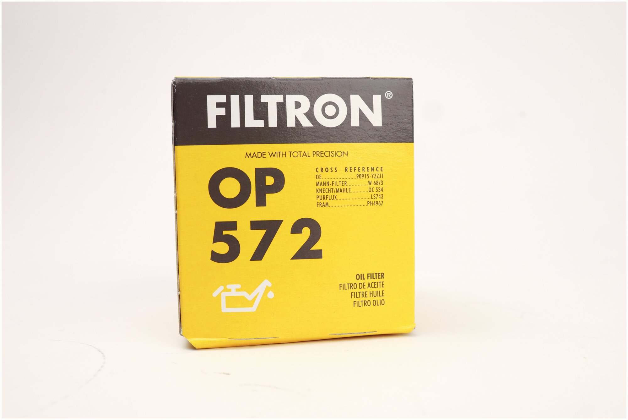 Масляный фильтр FILTRON OP572