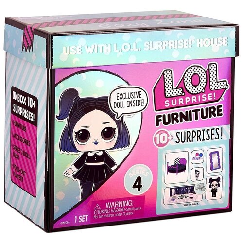 LOL Surprise Мебель №13 - Фурнитура Уютная комната lols mga entertainment лол сюрприз набор мебели winter chill cozy babe l o l surprise winter chill hangout spaces furniture playset with cozy babe doll