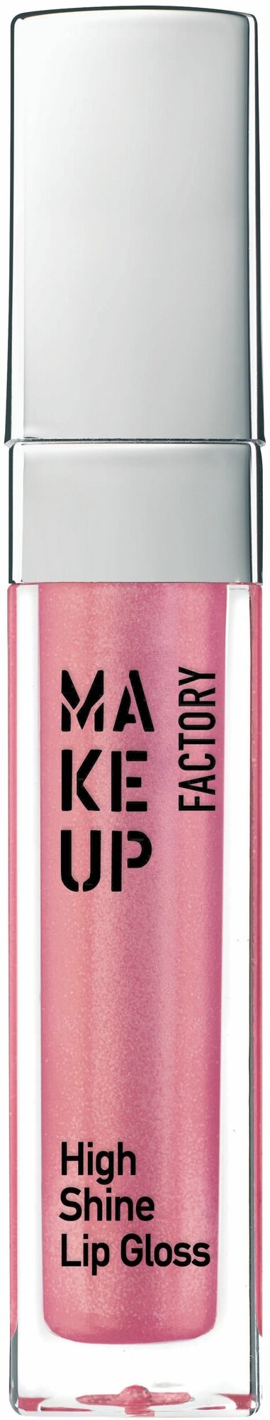 Make Up Factory Блеск для губ с эффектом влажных губ High Shine Lip Gloss тон 45, радужная роза, 6.5мл