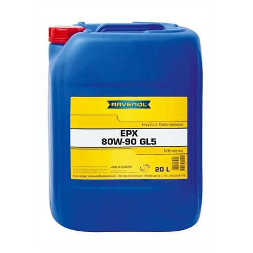 фото Трансмиссионное масло ravenol epx sae 80w-90 gl-5 20 л