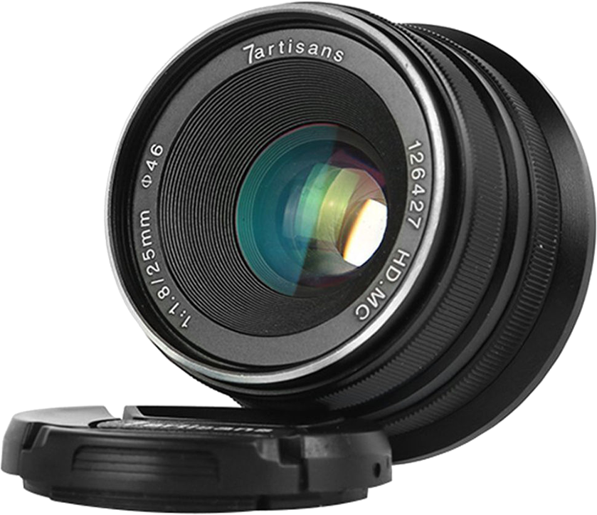 Объектив 7Artisans 25mm F1.8 X Mount Чёрный A103B