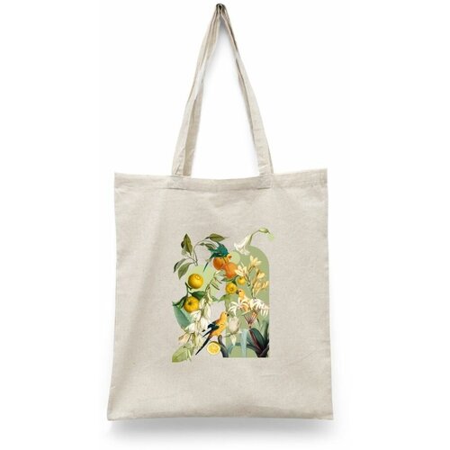 фото Сумка шоппер каждому своё, бежевый