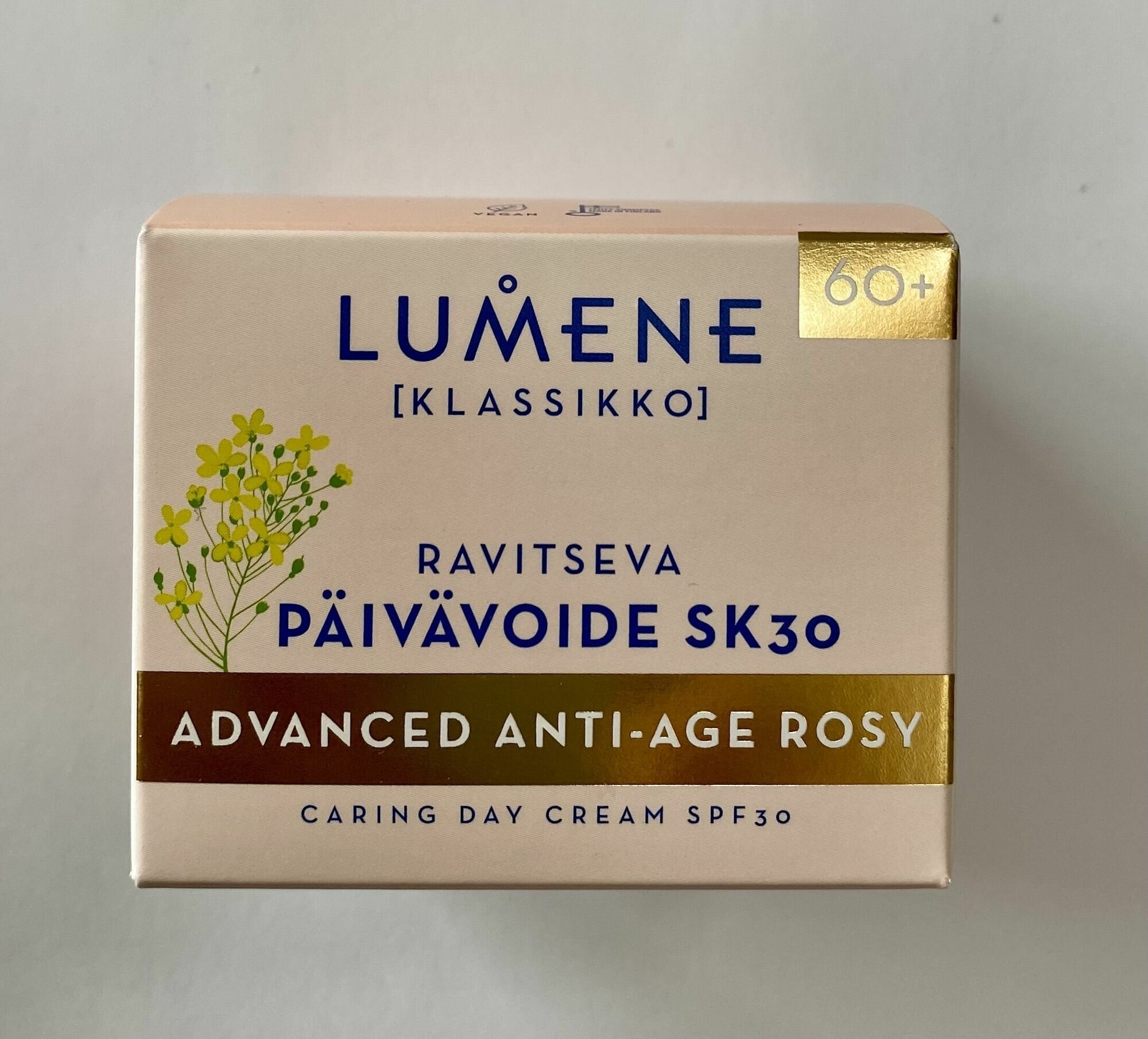 Lumene klassiko anti age 60+ SK30 дневной антивозрастной ухаживающий крем, 50 мл (из Финляндии)