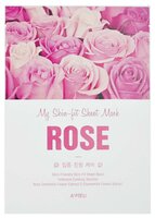 A'PIEU тканевая маска My Skin-Fit Sheet Mask Rose с экстрактом розы 25 г 1 шт. саше