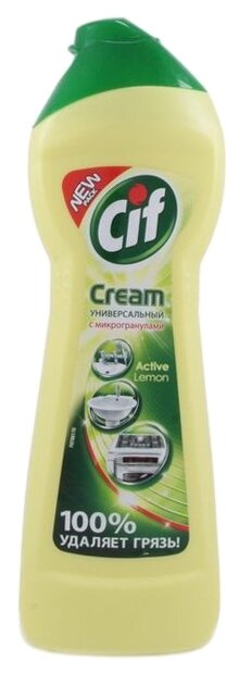 Cif крем Active Lemon, 0.23 л