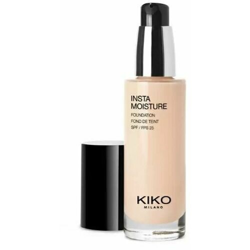 KIKO MILANO Совершенствующий и увлажняющий тональный флюид Instamoisture Foundation SPF 25 (1N)