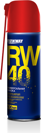 Универсальная смазка RUNWAY RW6045, RW-40, "Умный распылитель", 450мл