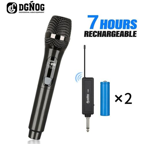 Беспроводной радио микрофон для живого вокала DGNOG C260 310000₽