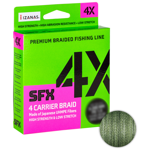 Плетёный шнур Sufix Sfx Braid X4 135м. 0.37мм. Green