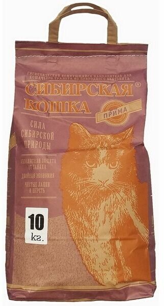 фото Комкующийся наполнитель Сибирская кошка Прима, 5 л