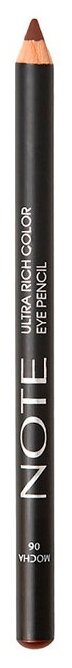 Карандаш для глаз насыщенного цвета Note Ultra Rich Color Eye Pencil т.06 Mocha 1,1 г