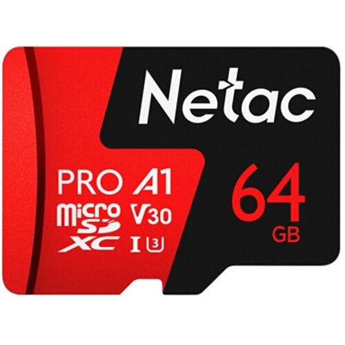 Карта памяти micro SDHC Netac Extreme Pro 64GB