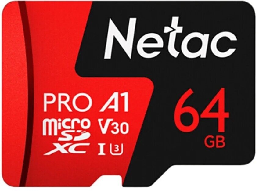 Карта памяти micro SDHC Netac Extreme Pro 64GB