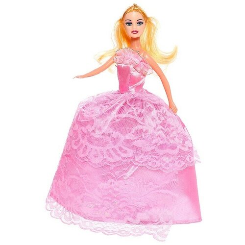 Кукла-модель «Лиза» в платье, цвета микс