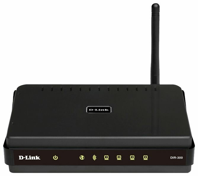 Wi-Fi роутер D-link DIR-300/NRU