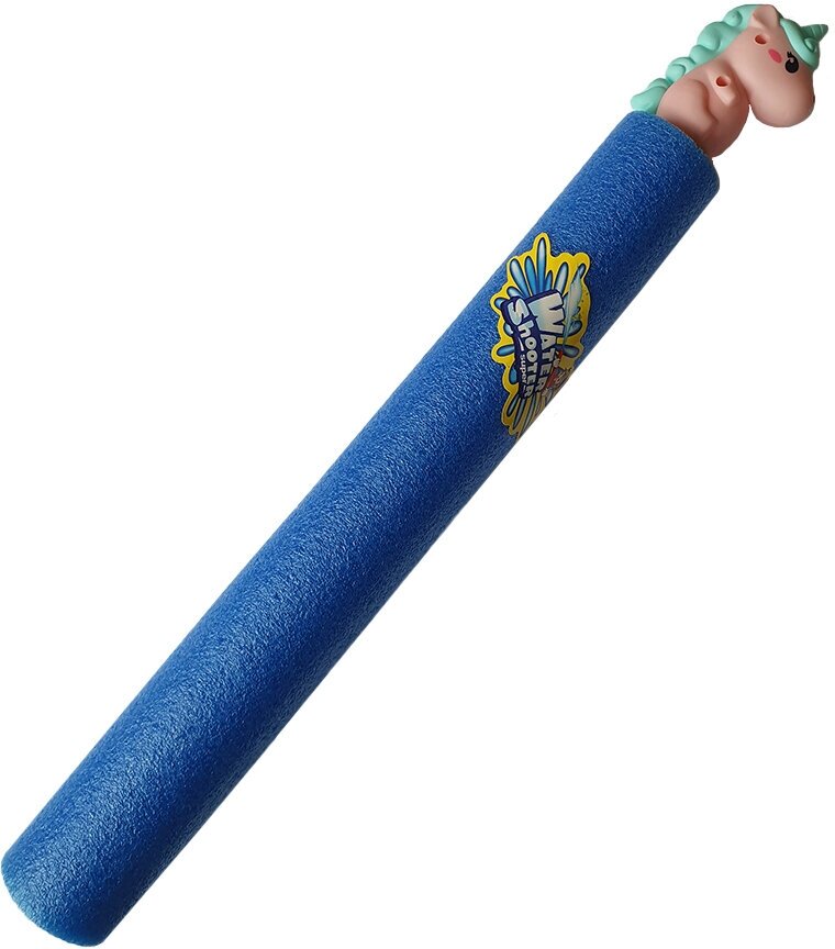 Игрушка детская Пушка помповая - брызгалка 43 см синий