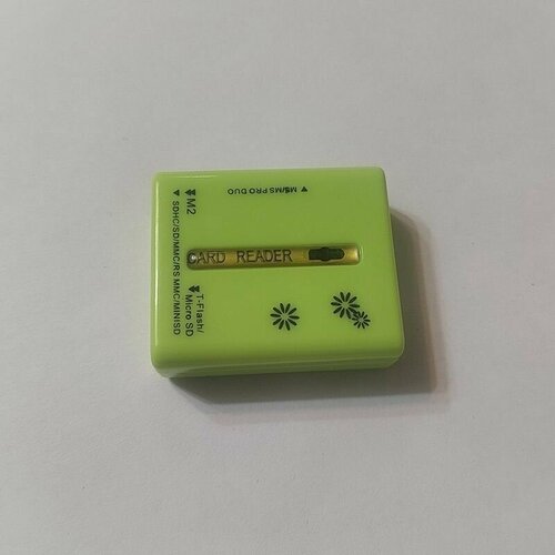 USB кард ридер / Card Reader SD MMC mini MicroSD M2 MS MS кардридер usb 2 0 card reader sdxc sd sdhc mmc ms microsd m2 4х usb 2 0 hub 3 5 черный gr 137u b le