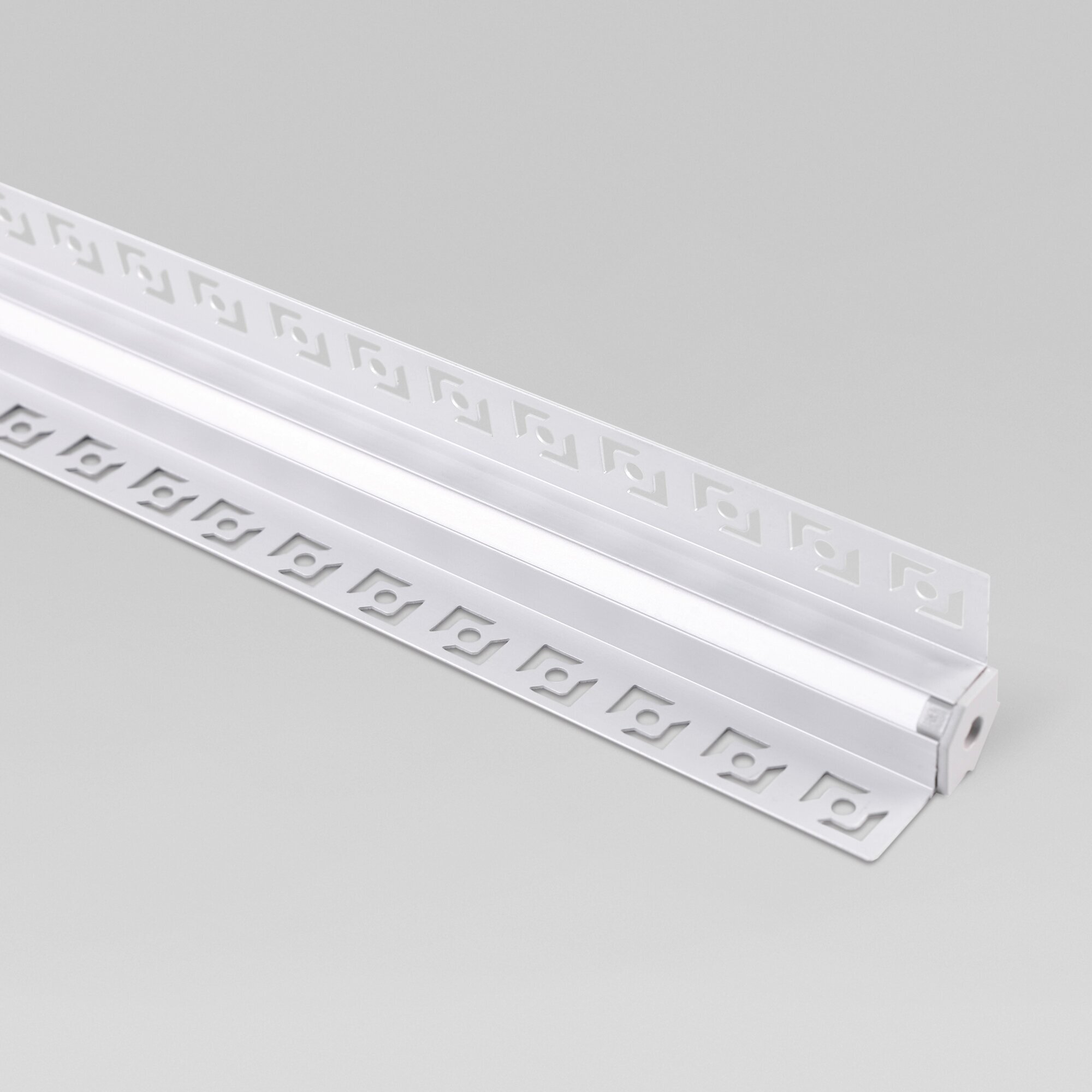 Встраиваемый угловой алюминиевый профиль Elektrostandard для LED ленты LL-2-ALP014, внутренний угол (под ленту 9mm)
