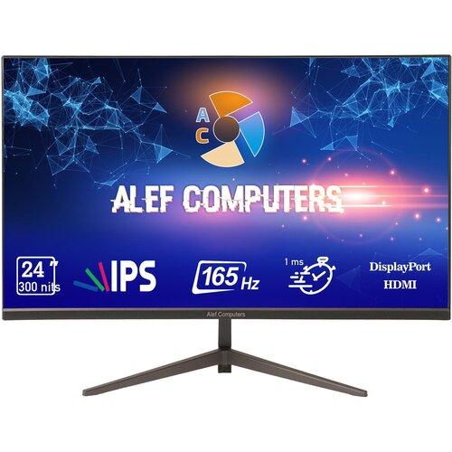 24 Игровой монитор Alef Computers T1-01 165 Гц IPS 1ms черный изогнутый 1290000₽