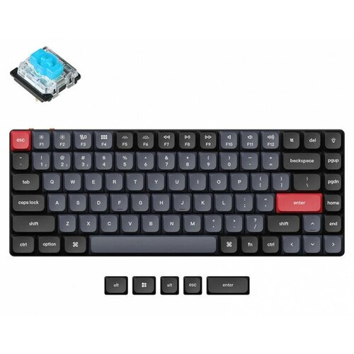 Клавиатура Keychron K3 Pro RGB Backlight Low Profile Gateron Mechanical keychron k7 a ultra slim wireless mechanical keyboard w low profile gateron switch white backlight for mac windows