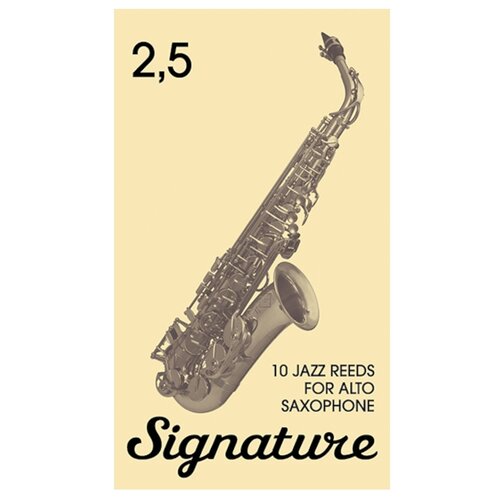 Трости для саксофона альт номер 2,5 (10шт) FedotovReeds FR19SA03 Signature fedotovreeds fr19sa05