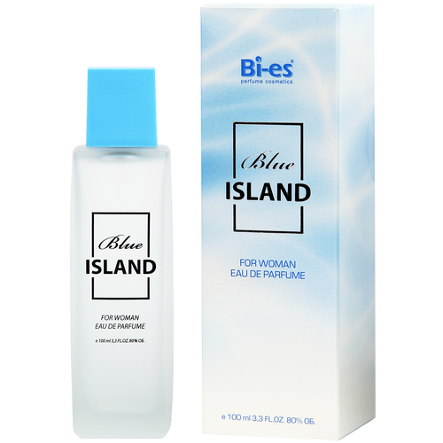 Bi-Es парфюмерная вода Blue Island, 100 мл парфюмерная вода женская line elegant 100 мл bi es 9560082