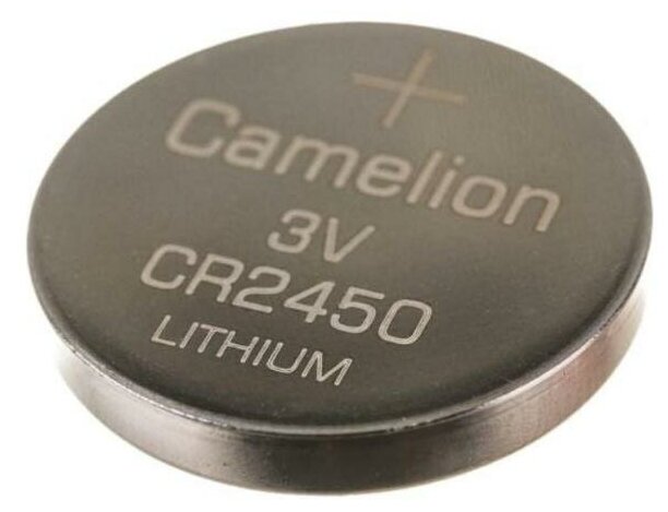 3072 Элемент питания литиевый CR CR2450 BL-1 (блист.1шт) Camelion - фото №2