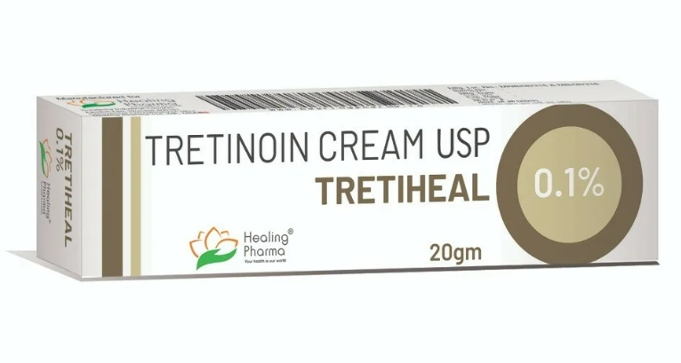 Крем Третиноин (Третихел), Tretinoin (Tretiheal) cream 0,1%, Healing Pharma, 20 гр