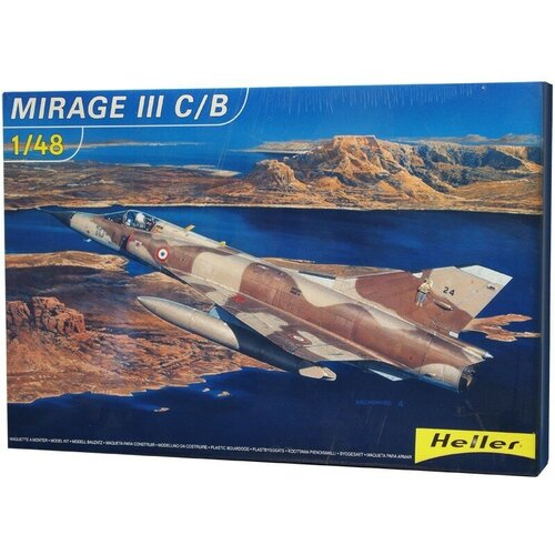 Сборная модель HELLER MIRAGE III C/B 1:48 (80411)