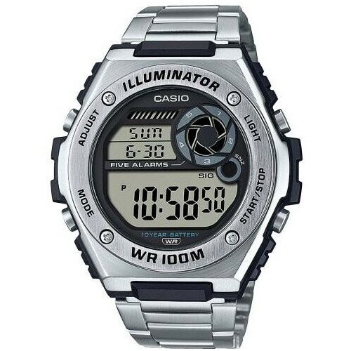 Наручные часы CASIO Collection Men, серый, серебряный наручные часы casio mwd 100hd 1avef