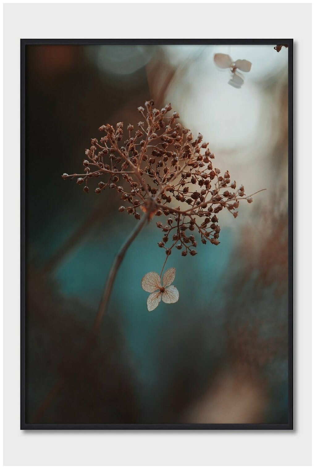 Постер для интерьера Postermarkt 40х50 см в черной рамке Коричневый #1