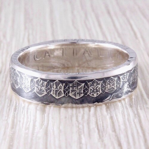 Кольцо Real Rings, размер 19, серебряный