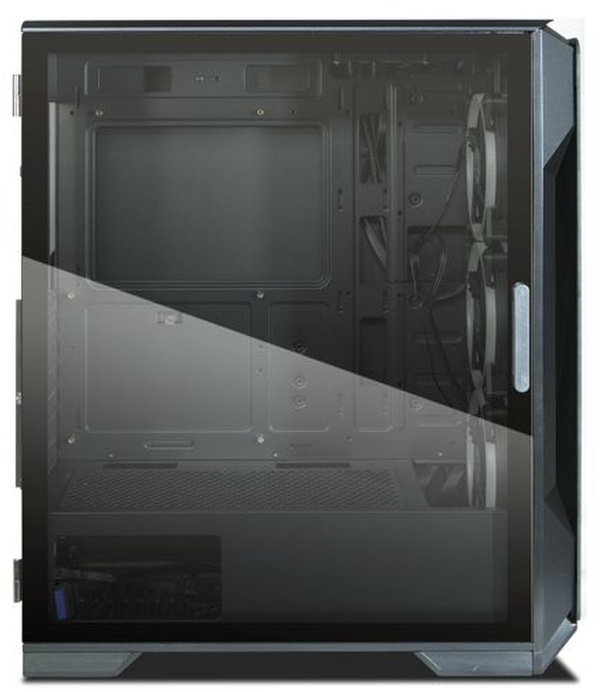 GAMEMAX Корпус 6506 TG без БП (Midi Tower, Черн., 1*USB 2.0, 1*USB 3.0, 2*120мм) - фото №4