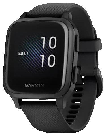 Умные часы Garmin Venu Sq Music Edition NFC, черный/серый