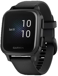 Умные часы Garmin Venu Sq Music Edition, черный/серый