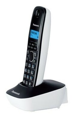 РТелефон Dect Panasonic KX-TG1611RUW белыйчерный АОН