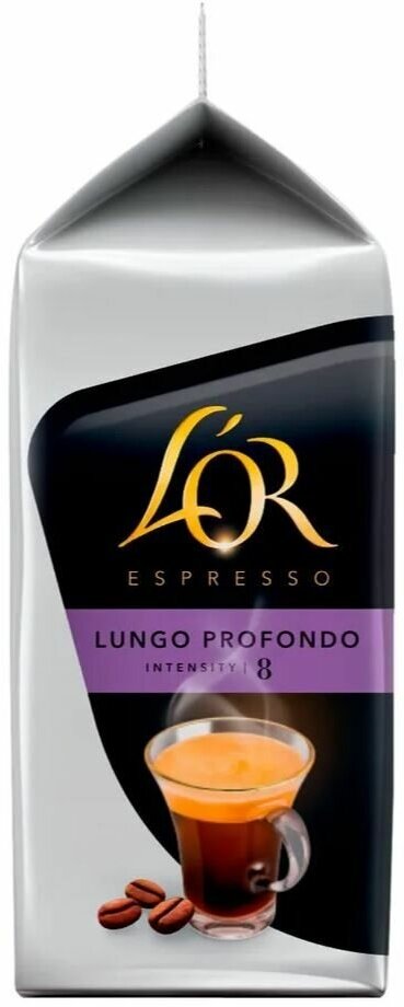 Кофе в капсулах Tassimo L'or Espresso Lungo Profondo 3 упаковки (48 порций) - фотография № 4