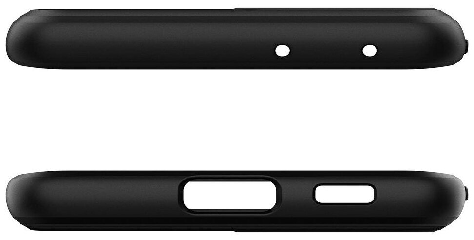 Чехол Spigen (ACS02349) для Samsung Galaxy S21 Ultra (Black) - фото №9