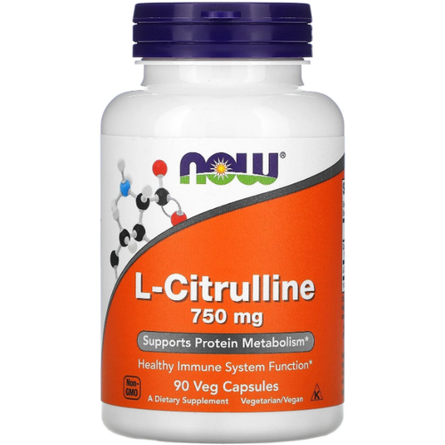 Now L-Citrulline 750 mg 90 vcaps Нейтральный