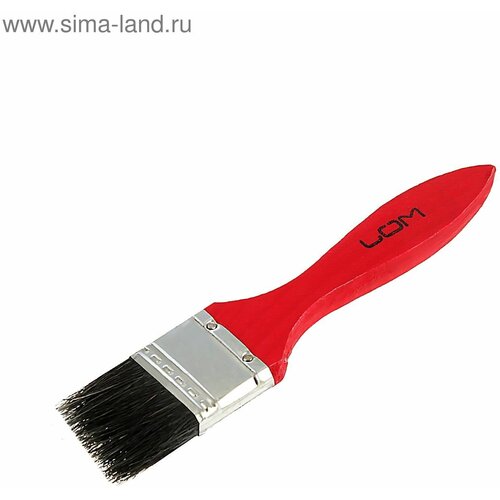 Кисть плоская смешанная щетина деревянная рукоятка 15 38 мм 593₽