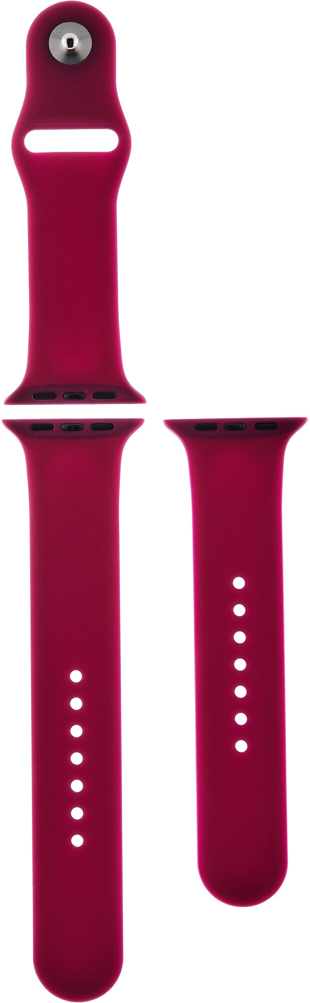 Ремешок Band Silicone для Apple Watch 42/44 mm, силиконовый Deppa - фото №2