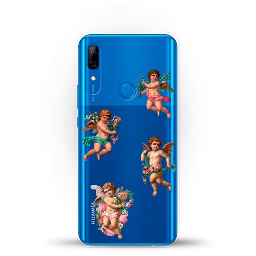 фото Силиконовый чехол ангелочки на huawei p smart z andy & paul