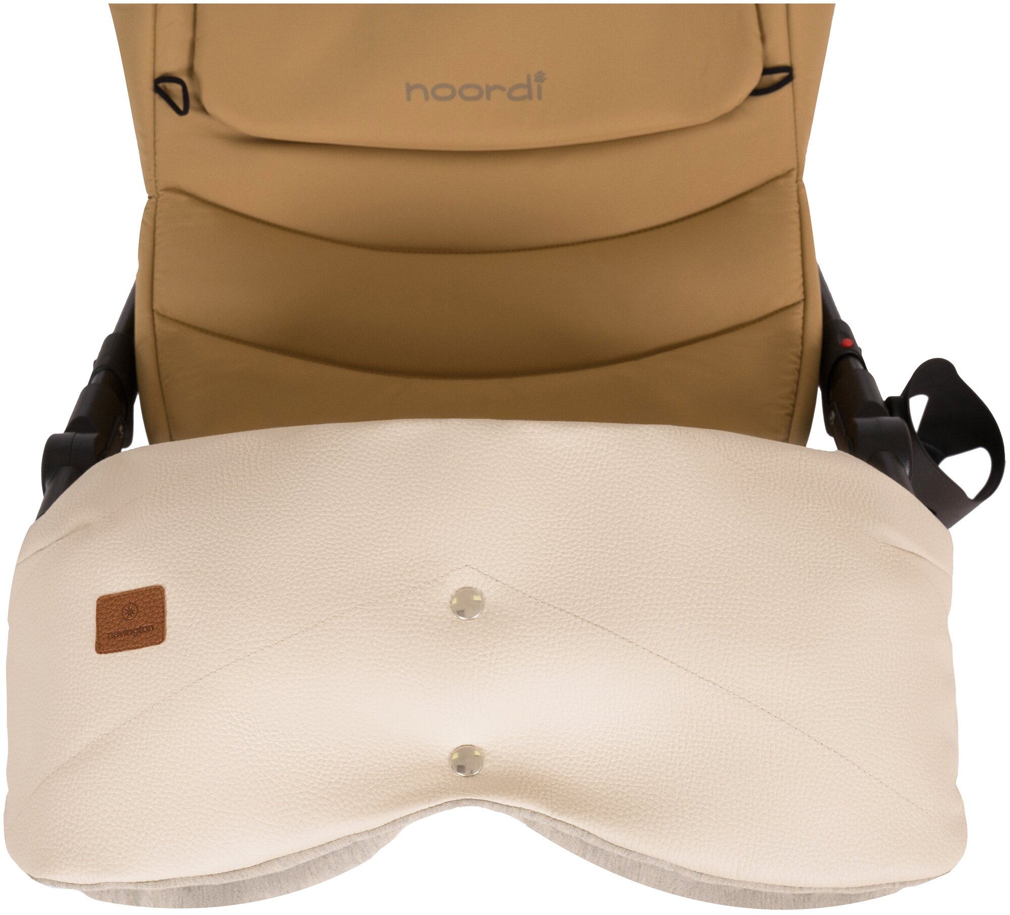 Муфта Navington "ROYAL SAND", для детской коляски, бежевый цвет — фото 1